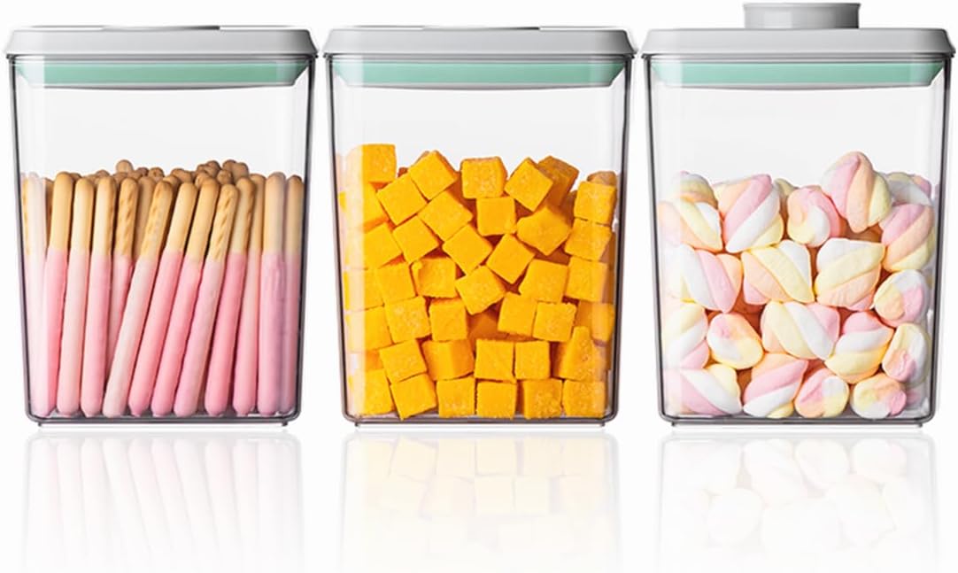 Airtight Pop-Lid Container Set, 6 Pieces