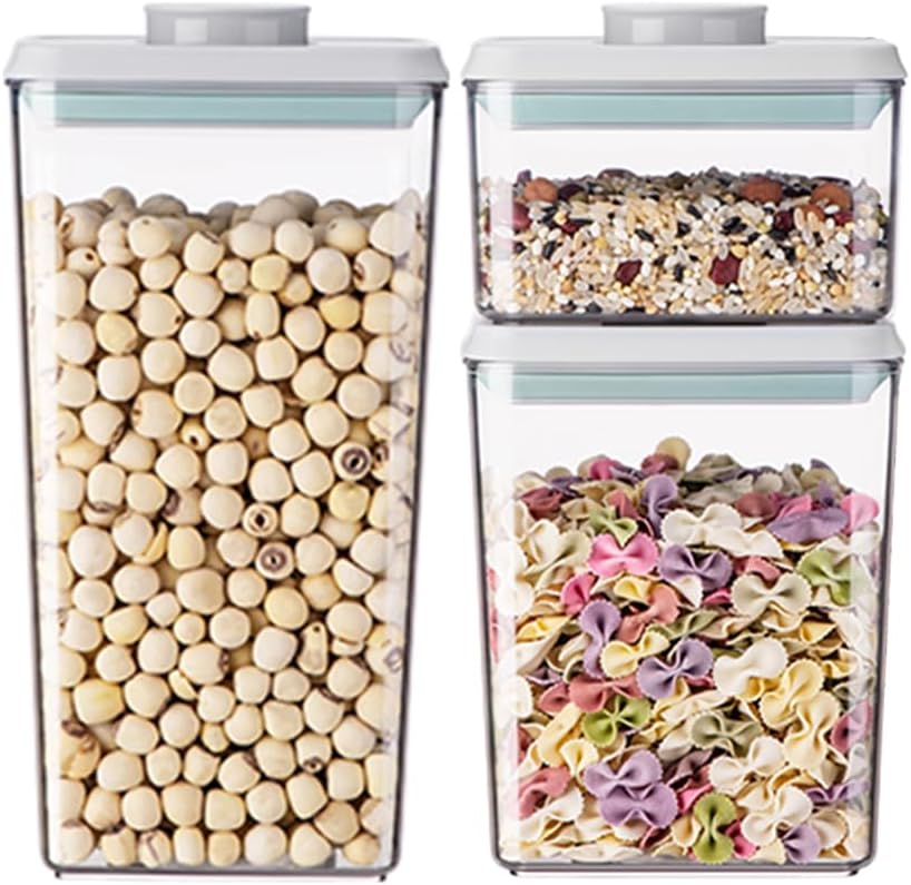 Airtight Pop-Lid Container Set, 6 Pieces