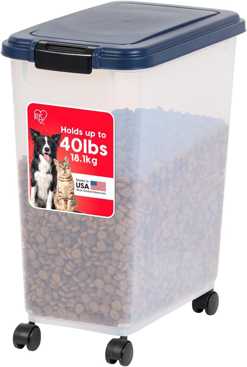 Airtight Storage Container on Wheels, up to 54 lb