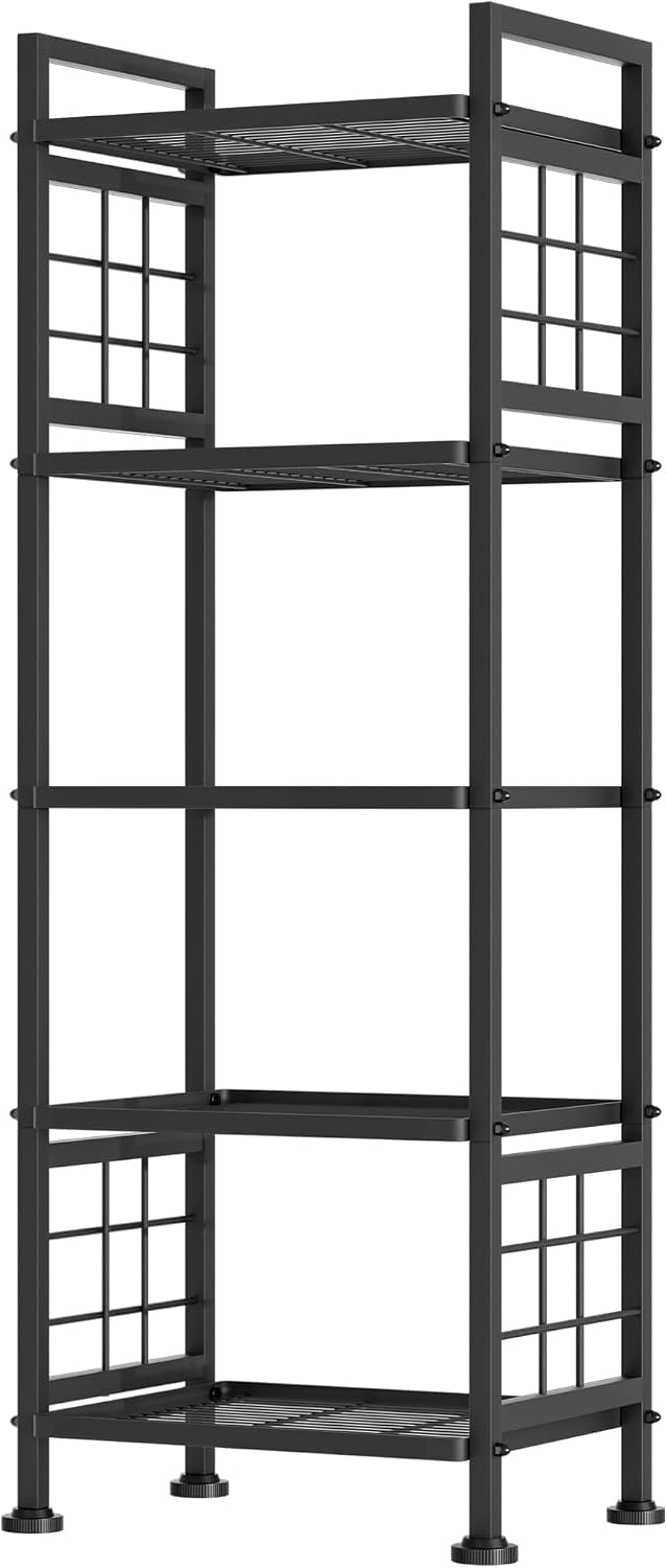 Five-Wire Standing Shelf Unit