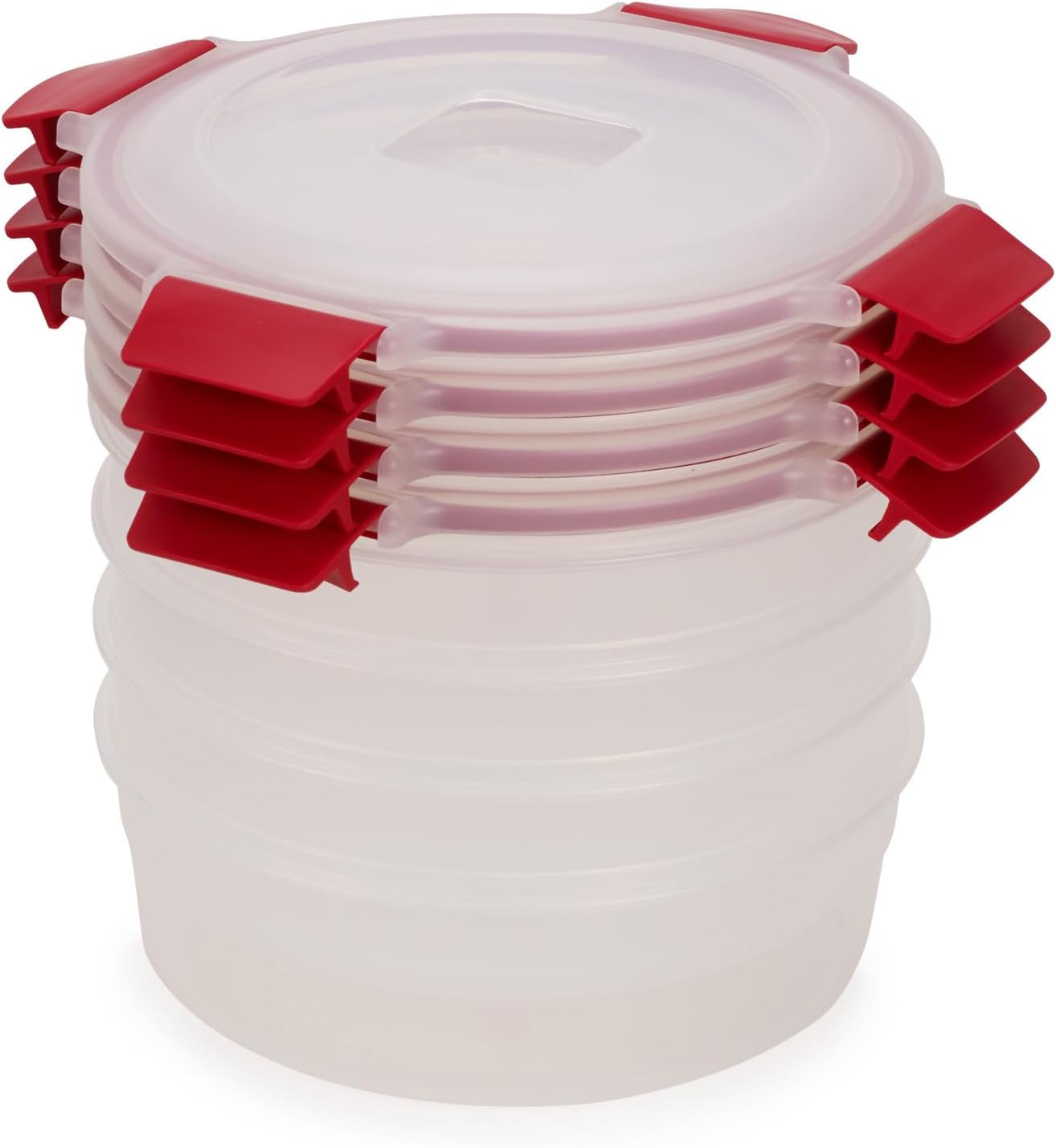Nesting Container Set with Locking Lids