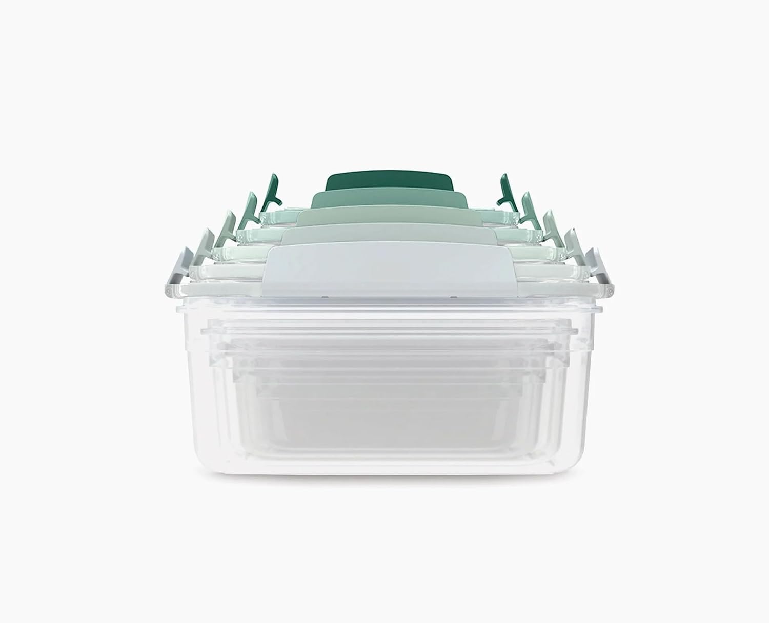 Nesting Container Set with Locking Lids