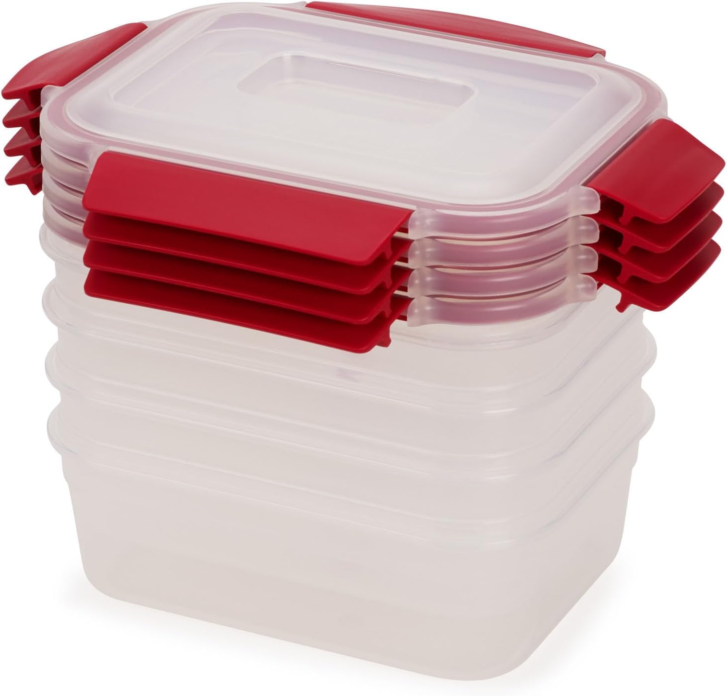 Nesting Container Set with Locking Lids