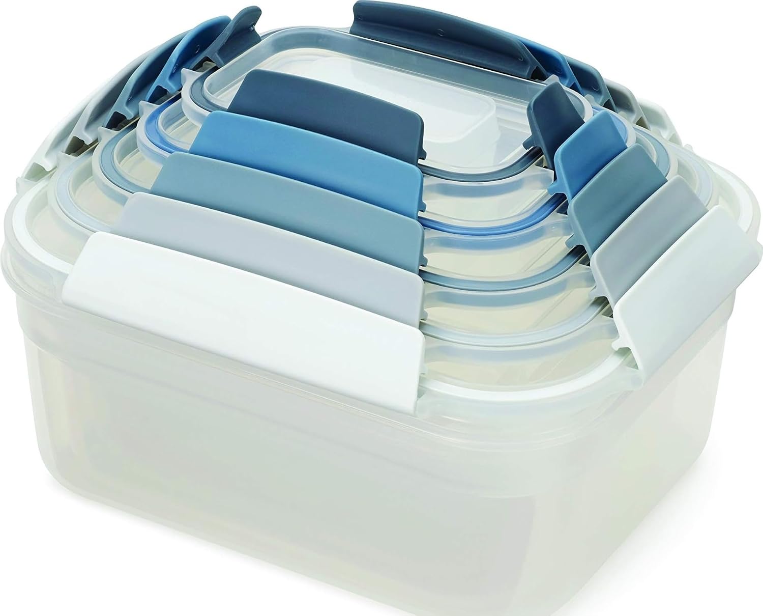 Nesting Container Set with Locking Lids